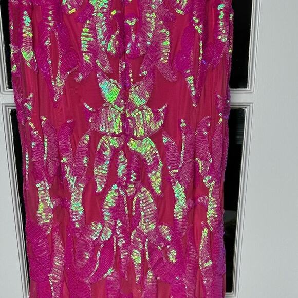 JOVANI 07784 PINK Prom Dress Size 4 - Picture 8 of 12